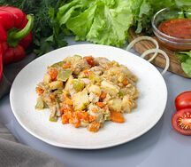 Жаркое с курочкой