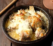 Картули сачмели с рыбой или свининой