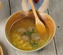 Супчик с фрикадельками