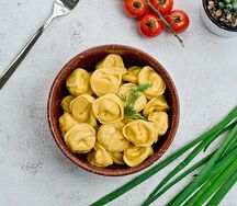 Пельмени с лососем