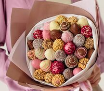 Букет из клубники в шоколаде Шантони