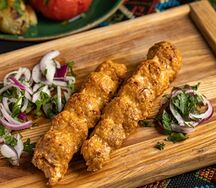 Люля-кебаб из курицы с базиликом