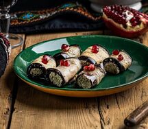 Баклажаны с орехами