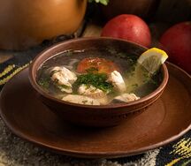 Уха из семги