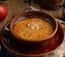 Харчо по-мегрельски с орехами