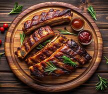 Шашлык из свиных ребрышек