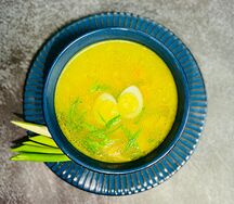 Куриный суп-лапша