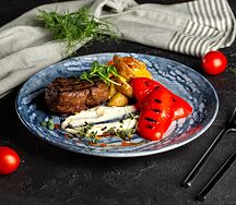 Медальоны из говядины