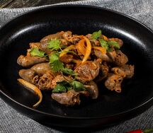 Хе из куриных сердечек