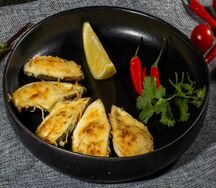 Запеченные мидии