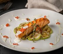 Лосось на гриле