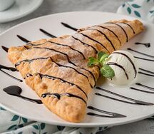 Штрудель с грушей