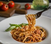 Спагетти а-ля болоньезе