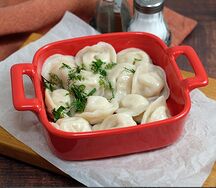 Пельмени отварные классические