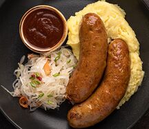 Колбаска копченая с сыром