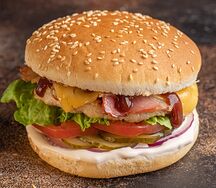 Бургер с курицей