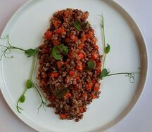 Гречка с овощами