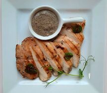 Куриная грудка на гриле