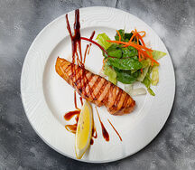 Стейк из лосося