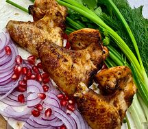 Шашлык из куриных крылышек