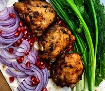 Шашлык из куриных бедрышек