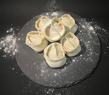 Манты с бараниной, заморозка