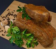 Сало отварное