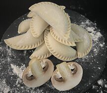 Вареники с капустой (заморозка)