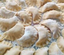 Вареники с картошкой и грибами (заморозка)