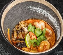 Хайнаньский суп с креветками 