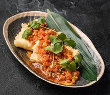 Жареный тофу 