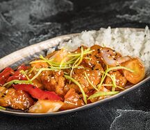 Свинина с ананасами 