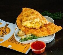 С картофелем и грибами