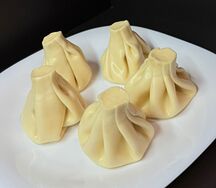 Отварные хинкали с индейкой 