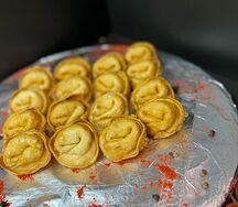  Жареные говяжьи пельмени