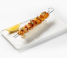 Креветки терияки с рисом