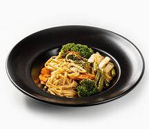 Лапша удон с овощами