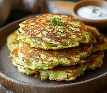 Оладьи из кабачков 