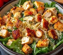Салат Цезарь с курицей 