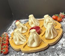 Хинкали с сыром сулугуни