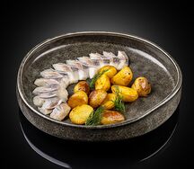 Сочинская сельдь с картофелем
