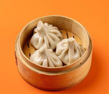 Хинкали с картофелем и грибами