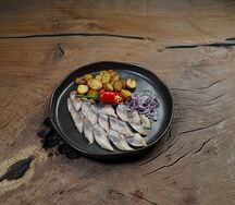 Сельдь с картофелем