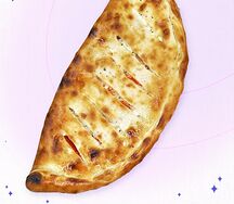 Кальцоне с ветчиной и сыром