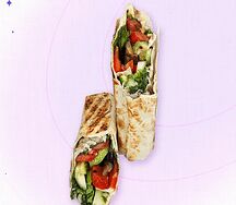 Шаурма с овощами гриль