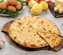 Пирог с сыром и картофелем