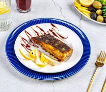 Камбала запеченная