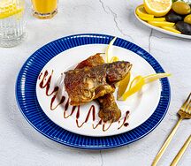 Форель радужная жареная
