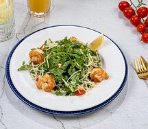 Салат Руккола с креветками