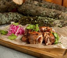 Шашлык из cвинoй шеи